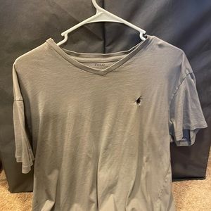 Gray Polo Ralph Lauren shirt, M